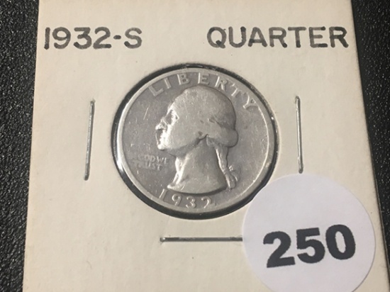 1932-S Washington Quarter