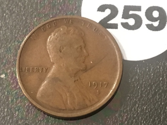 1917-S Lincoln Cent