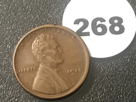 1918-S Lincoln Cent