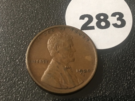 1920-S Lincoln Cent