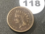1861 Indian Cent