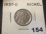 1937-D Buffalo Nickel