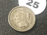 1867 Three Cent Piece