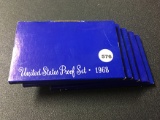 (5) 1968 Proof Sets