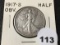 1917-S OBV Walking Liberty Half
