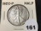 1920 Walking Liberty Half