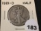 1921-D Walking Liberty Half