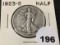 1923-S Walking Liberty Half