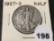 1927-S Walking Liberty Half