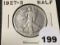 1927-S Walking Liberty Half