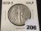 1929-S Walking Liberty Half