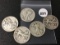 (5) 1934- P & D Walking Liberty Half Dollars
