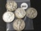 (5) 1938 Walking Liberty Half Dollars