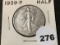 1939 Walking Liberty Half