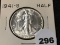 1941-S Walking Liberty Half, BU