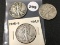 (2) 1941, 41-S Walking Liberty Half Dollars