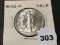1942 Walking Liberty Half, BU