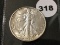 1942-S Walking Liberty Half