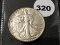1942 Walking Liberty Half