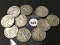 (10) 1942 P & S Walking Liberty Half Dollars