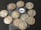 (11) 1942 Walking Liberty Half Dollars, Mixed Mint