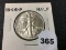 1946 Walking Liberty Half, UNC