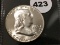 1955 Franklin Half, BU