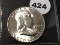 1955 Franklin Half, BU