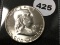 1955 Franklin Half, BU