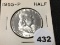 1955 Franklin Half, BU