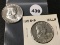 (2) 1956 Franklin Half