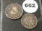 1936 5 Centavos, 1904 50 Cents