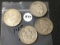 4 X $ 1922 Peace Dollars
