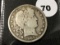 1907-D Barber Half