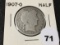 1907-O Barber Half