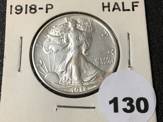 1918 Walking Liberty Half