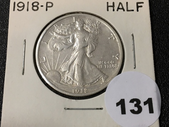 1918 Walking Liberty Half