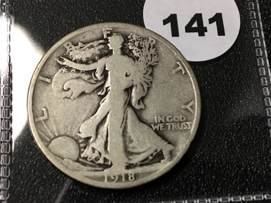 1918-D Walking Liberty Half