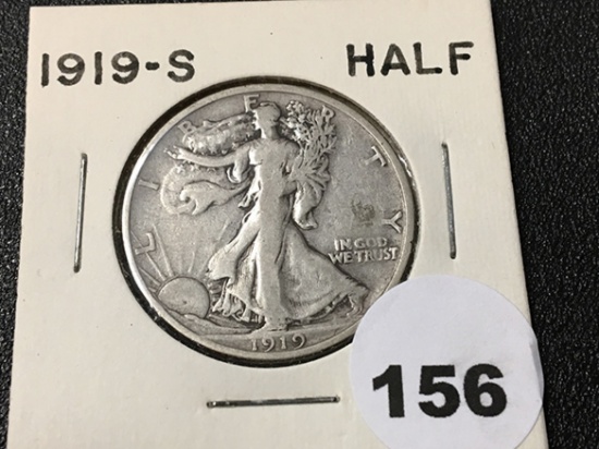 1919-S Walking Liberty Half