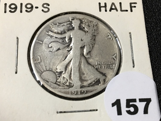 1919-S Walking Liberty Half
