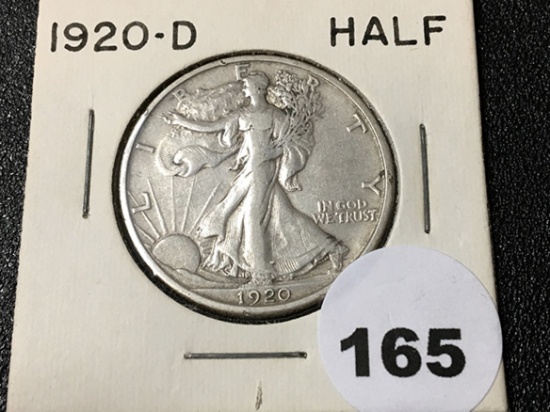 1920-D Walking Liberty Half