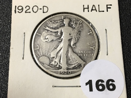 1920-D Walking Liberty Half