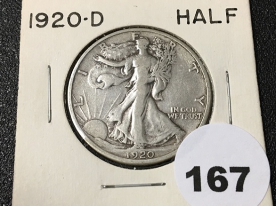 1920-D Walking Liberty Half