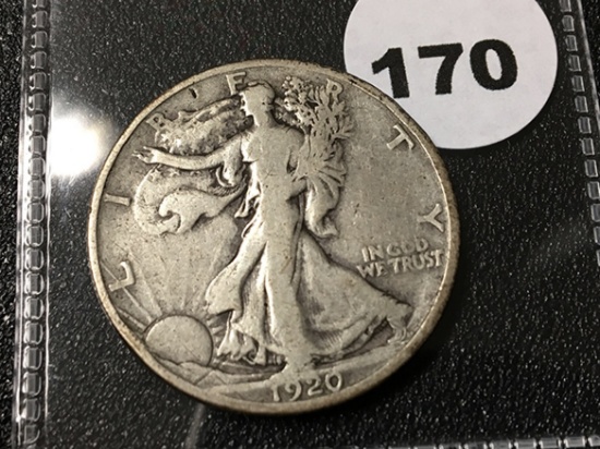 1920-S Walking Liberty Half