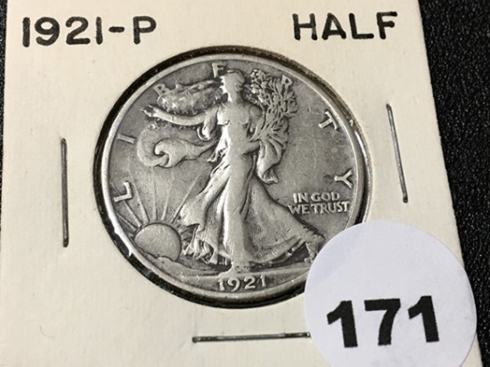1921 Walking Liberty Half