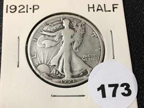 1921 Walking Liberty Half