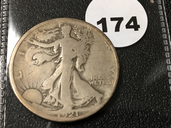 1921 Walking Liberty Half