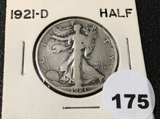 1921-D Walking Liberty Half