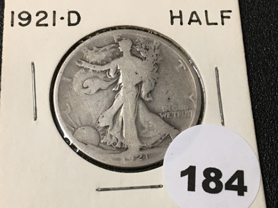 1921-D Walking Liberty Half