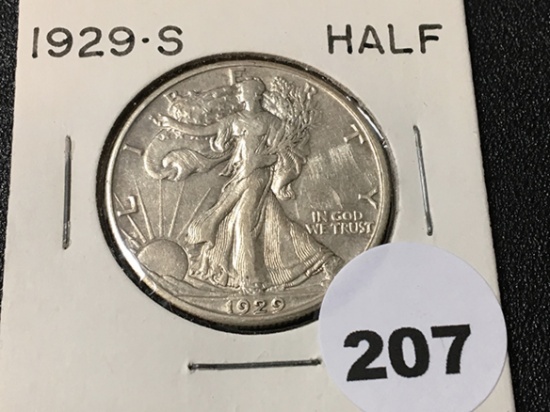 1929-S Walking Liberty Half